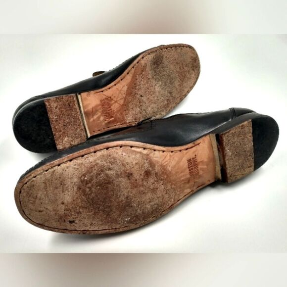 Johnson & Murphy Black Leather Loafers Shoes size 11 - Picture 16 of 16